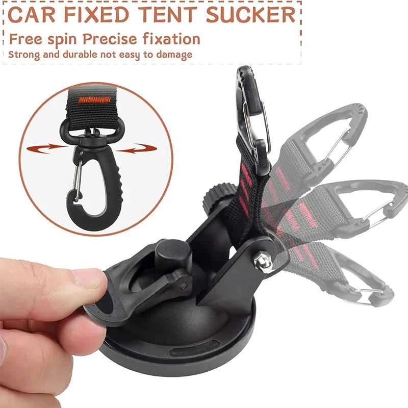 Heavy Duty Vacuum Suction Cup With Hook