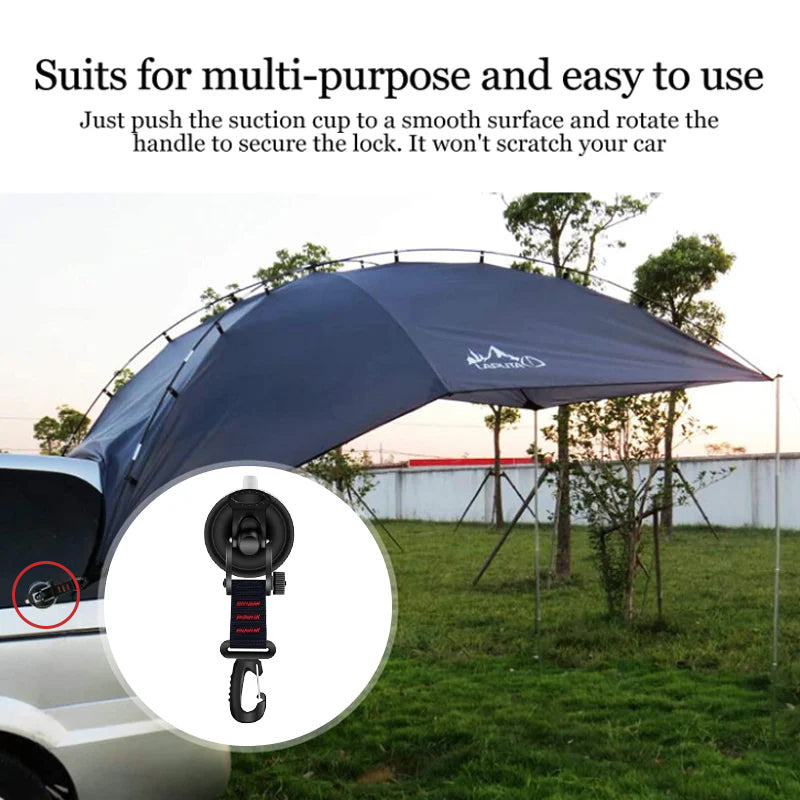 Heavy Duty Vacuum Suction Cup With Hook