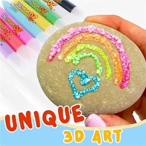 DIY Bubble Popcorn Drawing Pens (6 PCS)