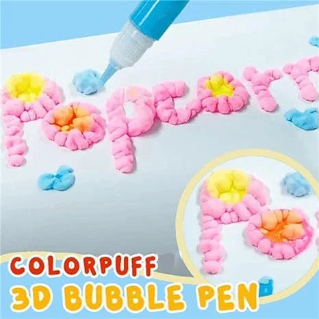 DIY Bubble Popcorn Drawing Pens (6 PCS)