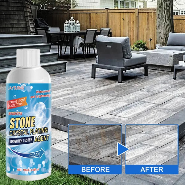 Stone Stain Remover Cleaner (Effective Removal Of Oxidation, Rust, Stains)