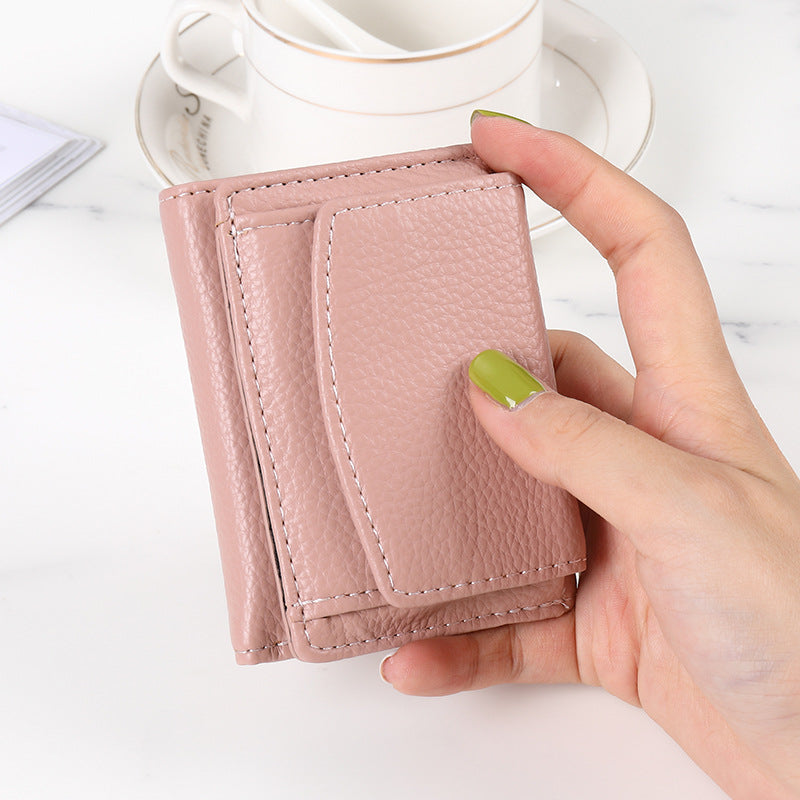 New Unisex Anti-Credit Card Fraud Folding Mini Wallet