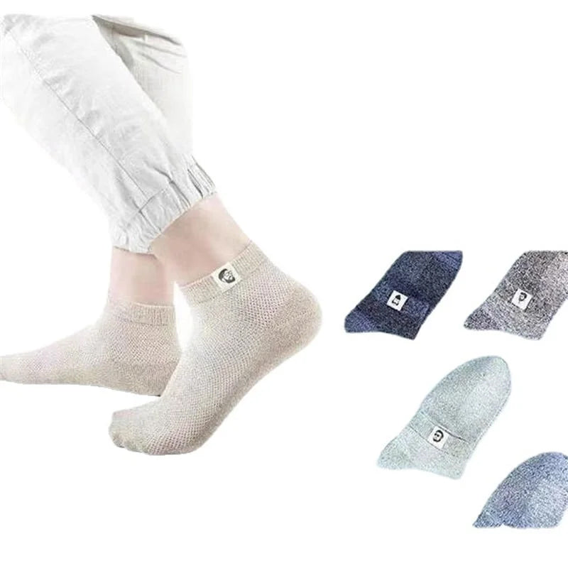 Breathable Antibacterial Deodorant Socks For Men