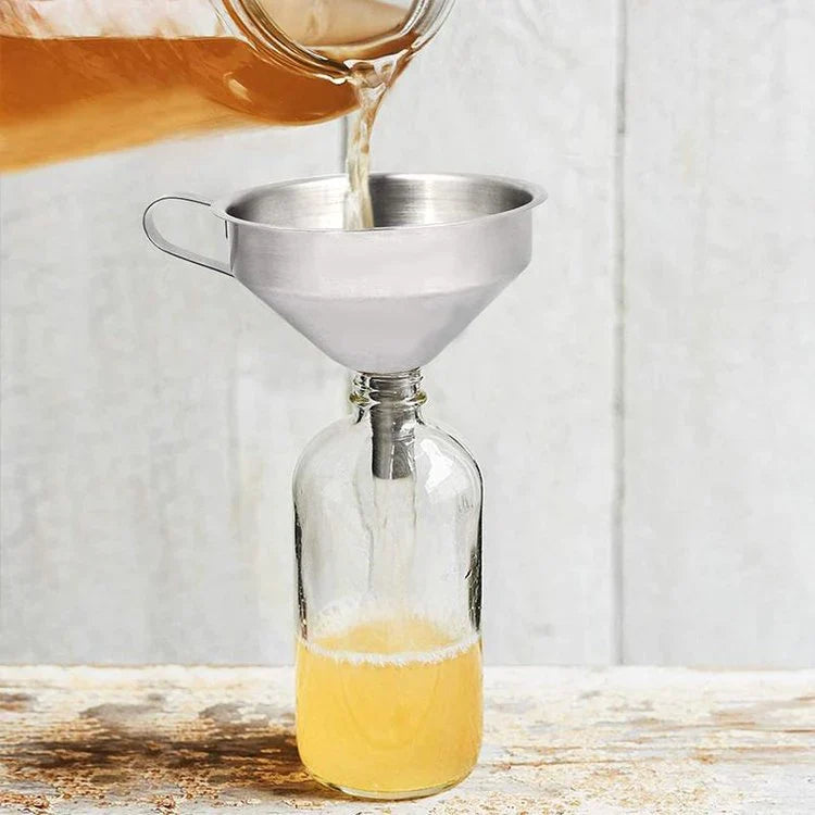 Stainless Steel Kitchen Oil Funnel