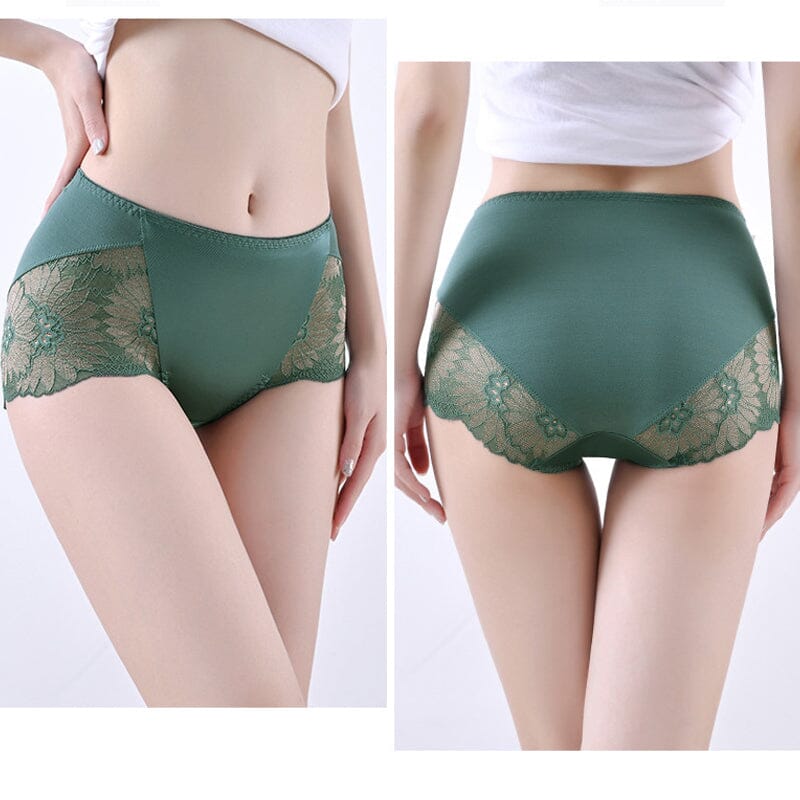 Women's Tummy Control Hip Lifting Seamless Lace Underwear