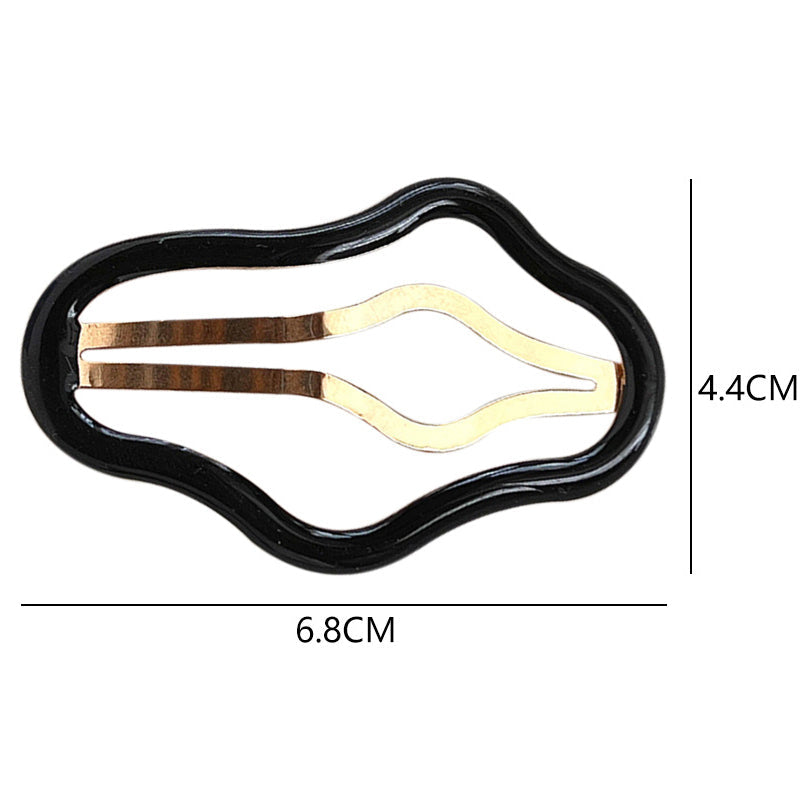 Cloud-Shaped Hollow Bang Clip