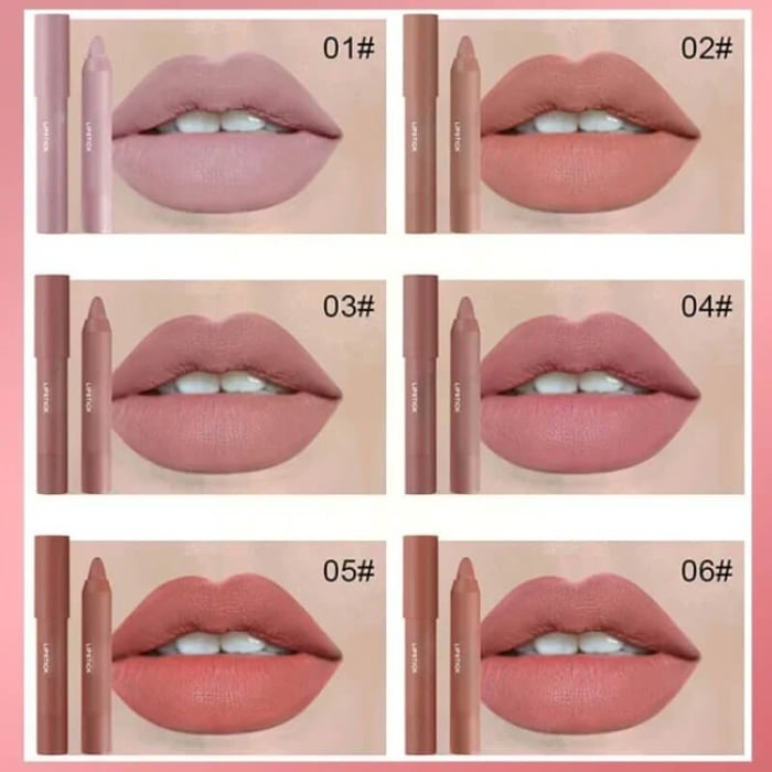 12 Colors Matte Lipstick Pen