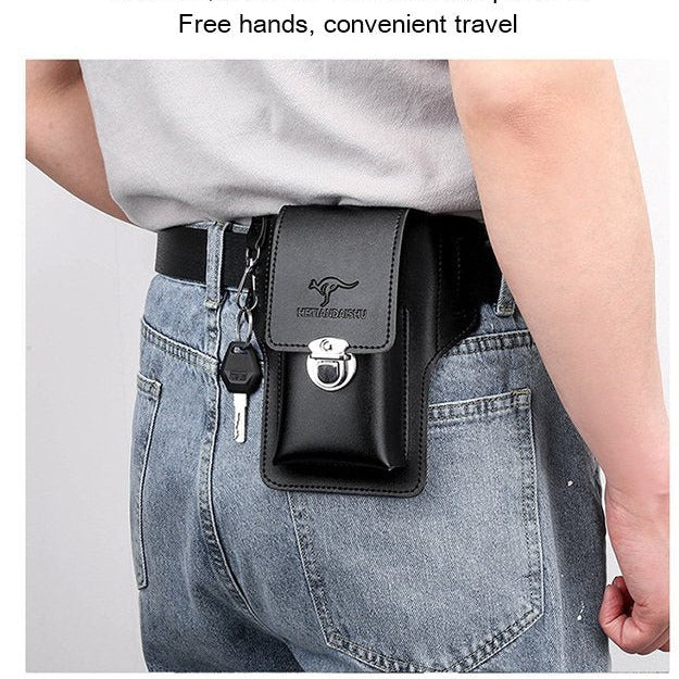 Fashion Multifunctional Men's Waist Bag